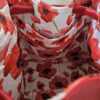Sac So simili-cuir rouge – Image 2