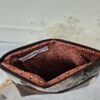 Pochette marron en simili-cuir – Image 2
