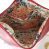 Sac Glam simili-cuir rouge et doré – Image 2