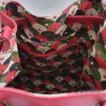 Sac So simili-cuir rouge épais – Image 2