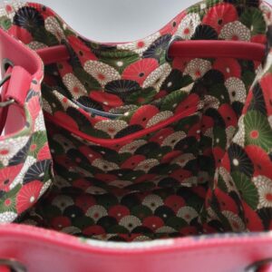 Sac So simili-cuir rouge épais