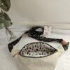Sac Banane velours côtelé beige – Image 2