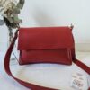 Sac Naya simili-cuir rouge intérieur fleuri – Image 2