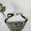 Sac Banane coton épais imprimé léopard