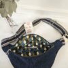 Sac Banane velours côtelé marine – Image 2